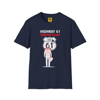 Highway 61 Forever Blues Softstyle Tee - Music Gift