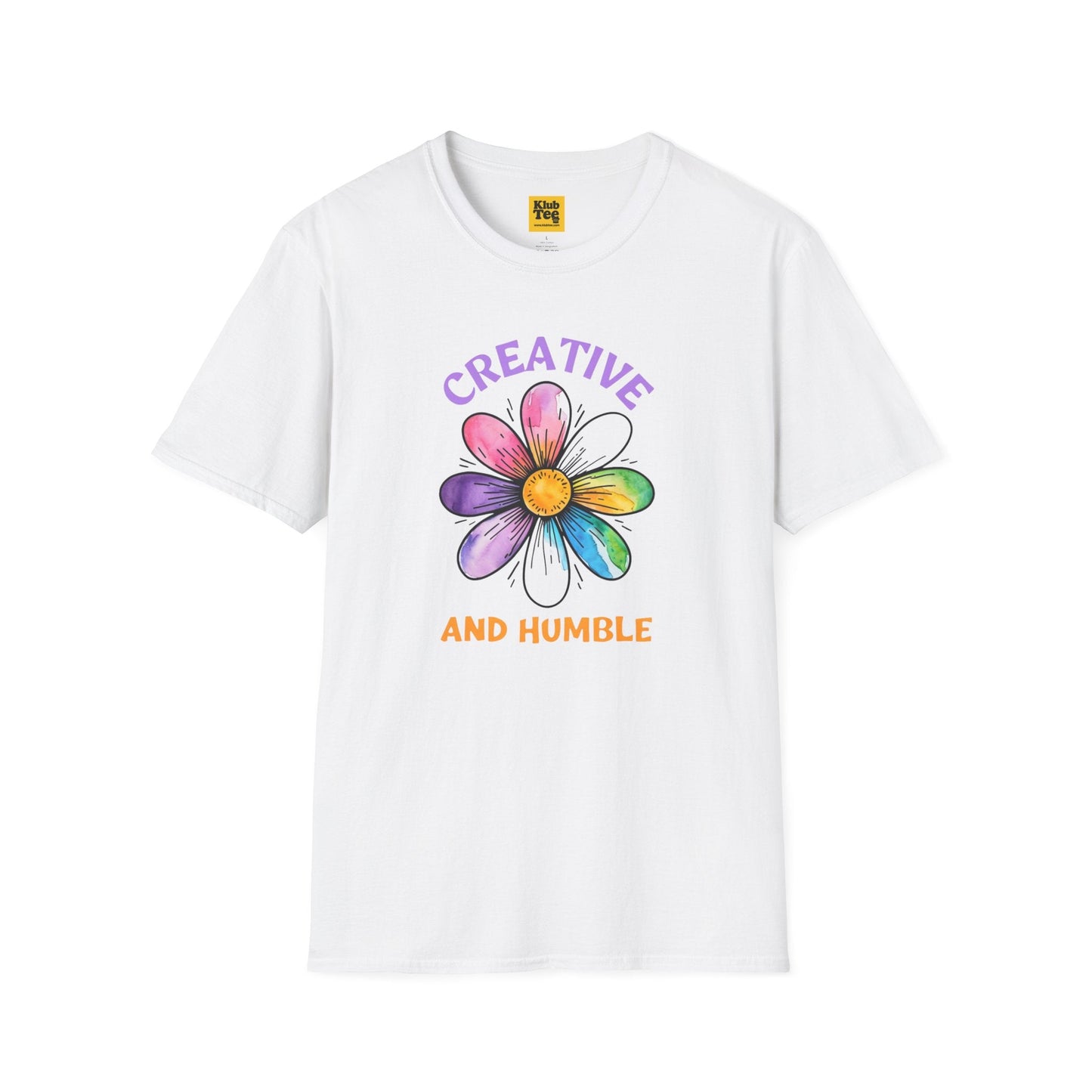 Creative and Humble T-Shirt - Floral Music