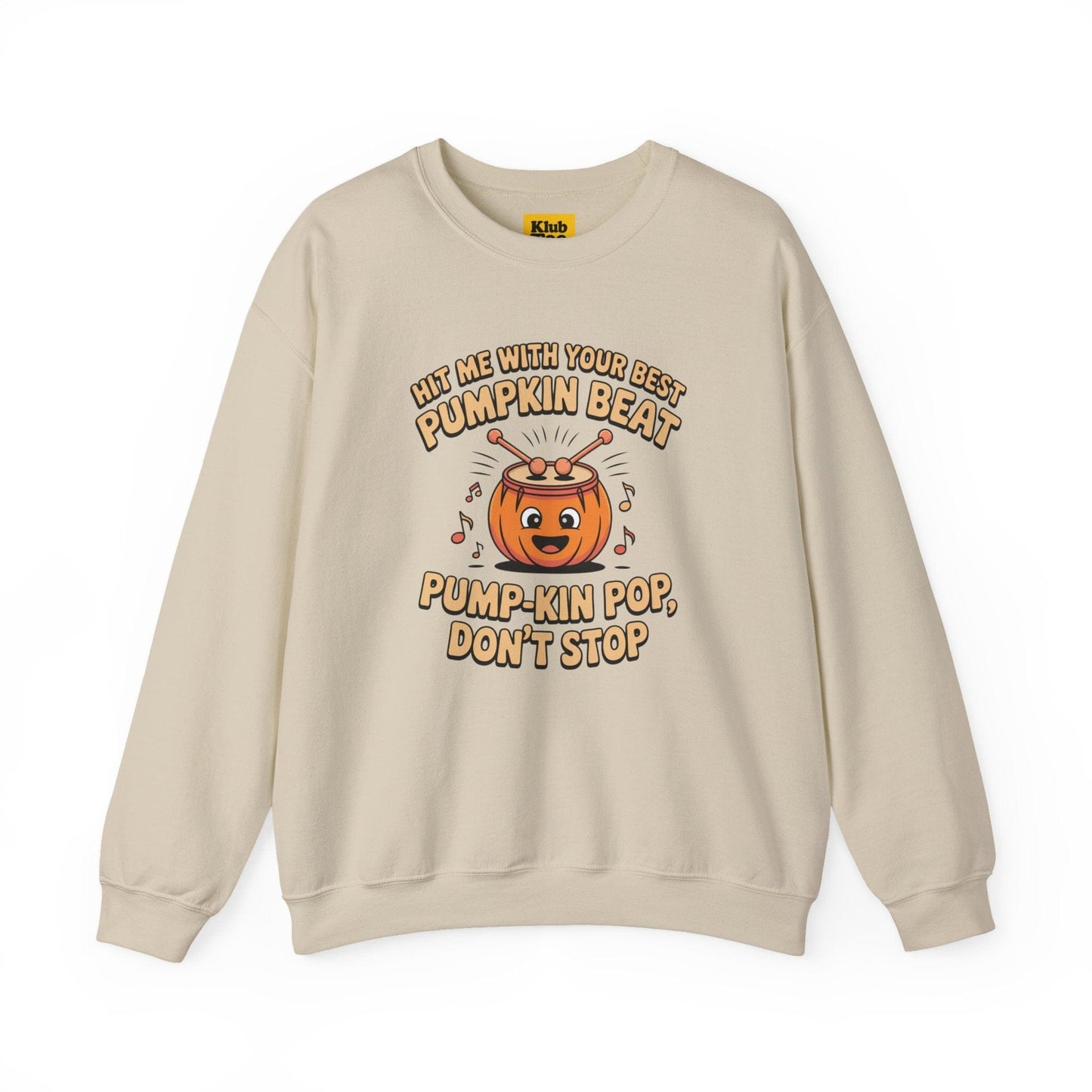 Pumpkin Beat Halloween Sweatshirt - Cozy Music Tee