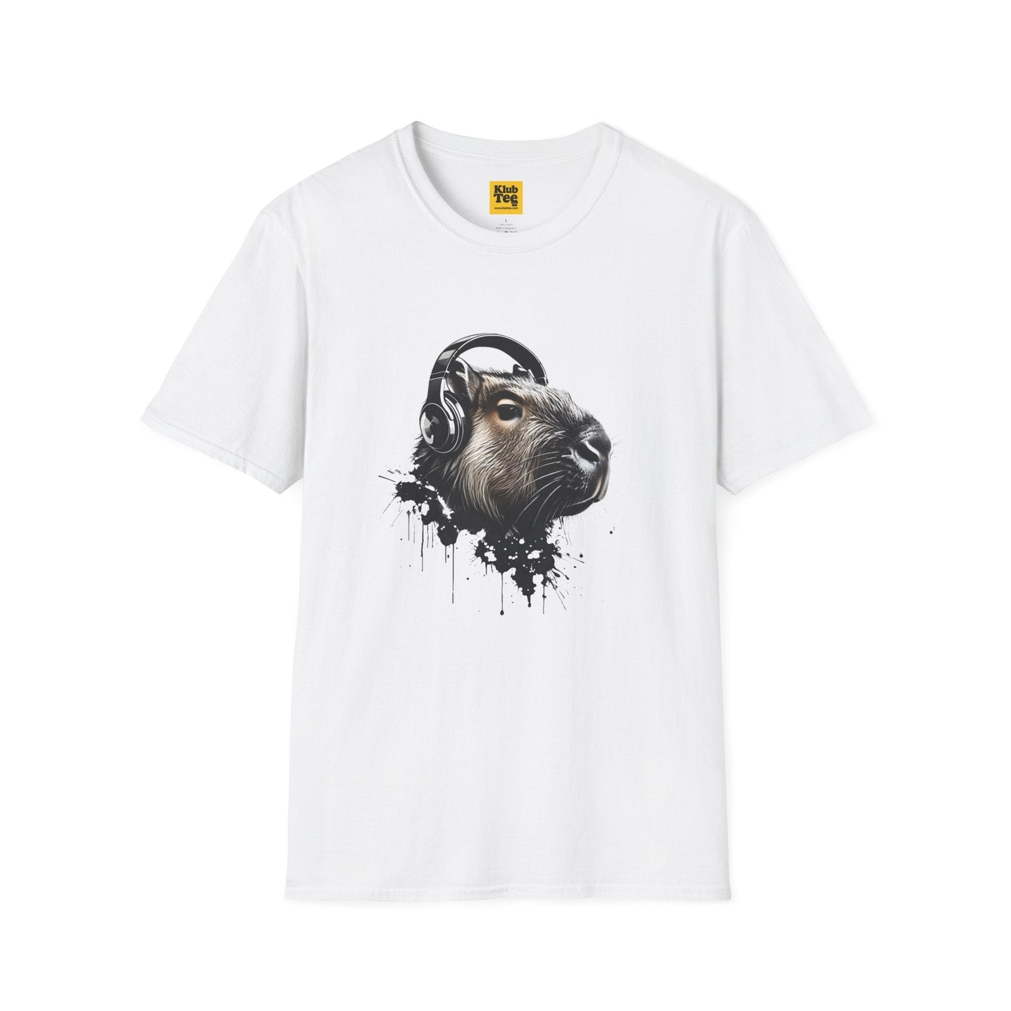 Capybara Music T-Shirt - Animal Musician
