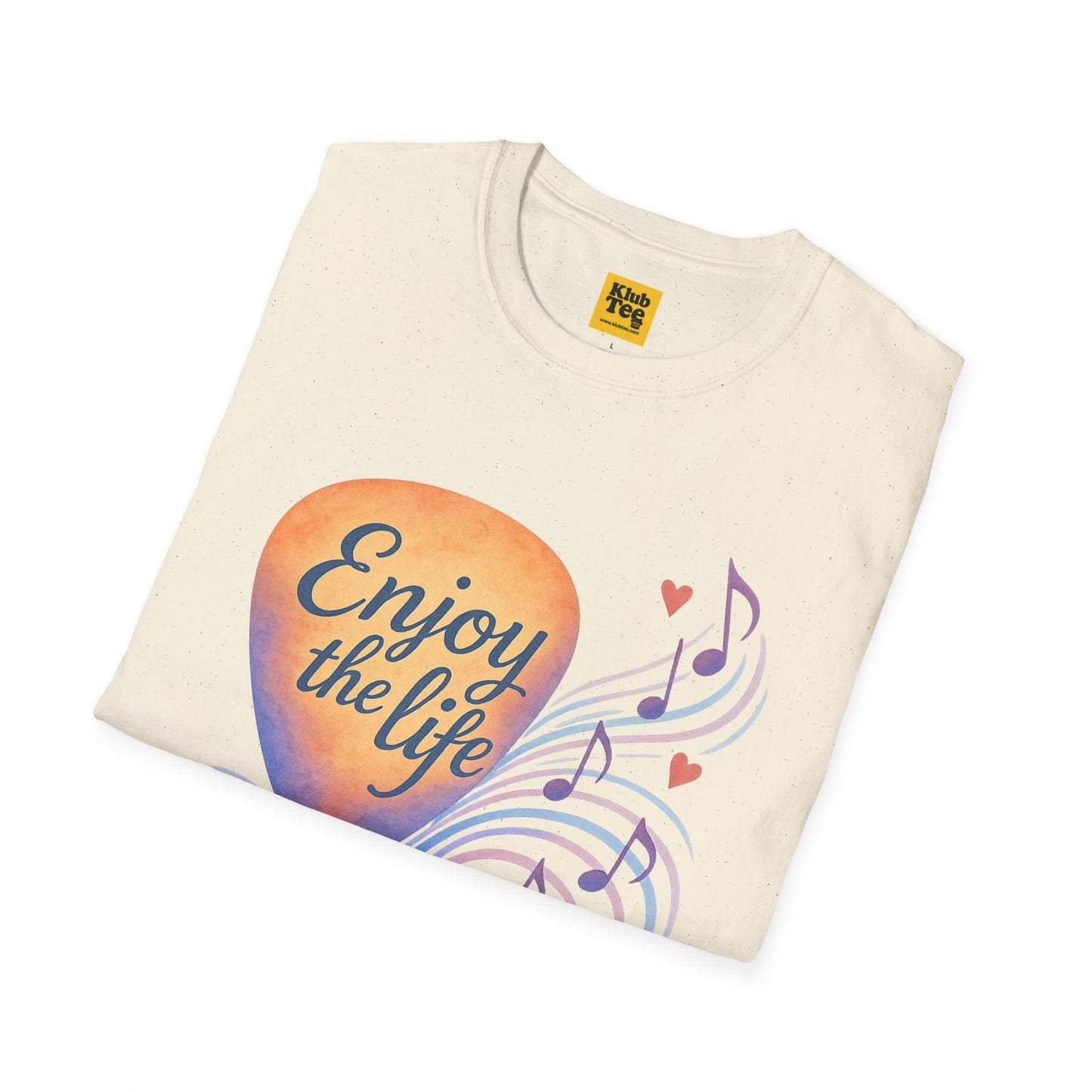 Enjoy The Life Music T-Shirt - Positive Vibes