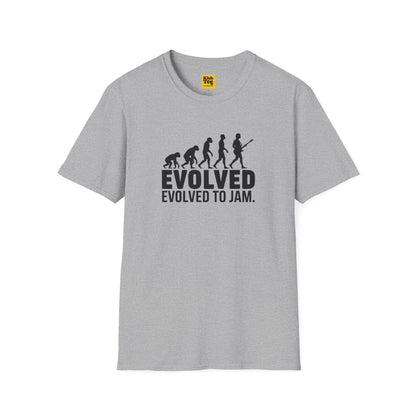 Evolved to Jam T-Shirt - Music Evolution
