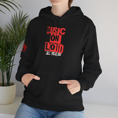 Music On Loud Hoodie - Volume Statement