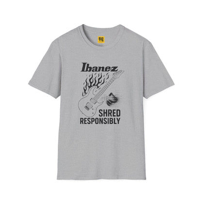 Ibanez Shred Responsibly T-Shirt - Guitar Brand