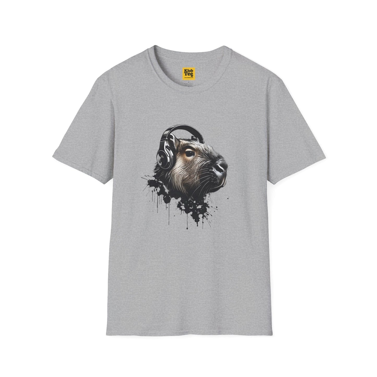 Capybara Music T-Shirt - Animal Musician