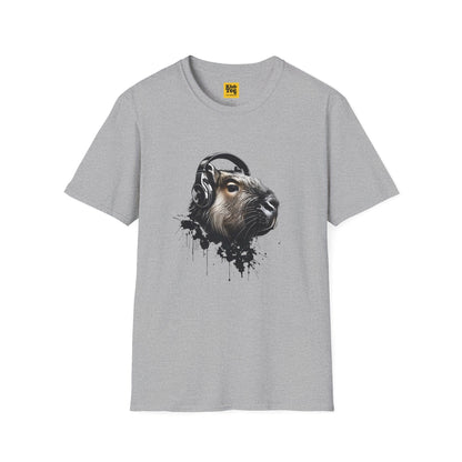 Capybara Music T-Shirt - Animal Musician