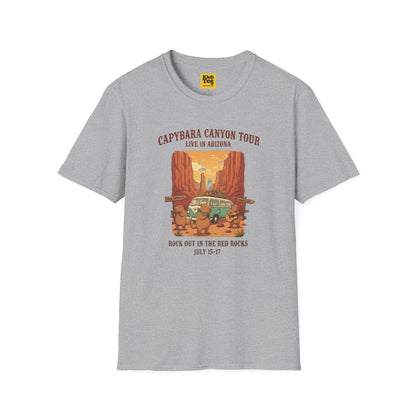 Capybara Canyon Tour T-Shirt - Arizona Adventure Tee
