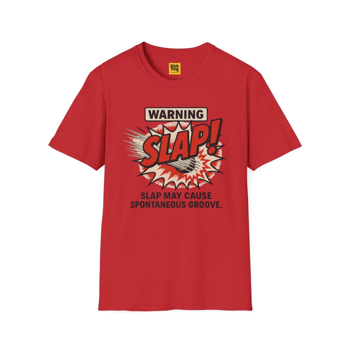 Warning SLAP Bass T-Shirt - Funny Musician Tee