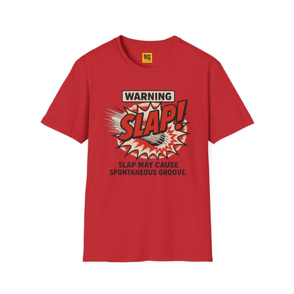 Warning SLAP Bass T-Shirt - Funny Musician Tee