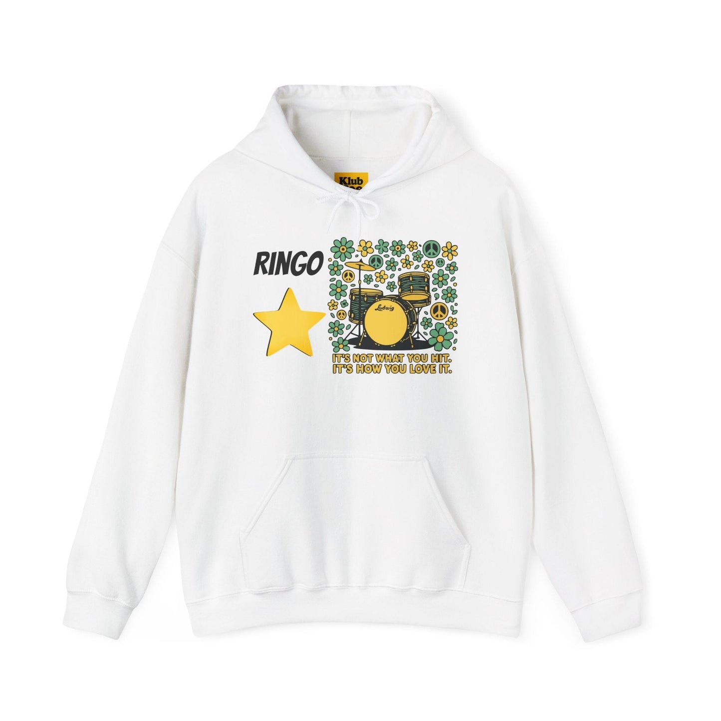Ringo Drummer Hoodie - Beatles Tribute