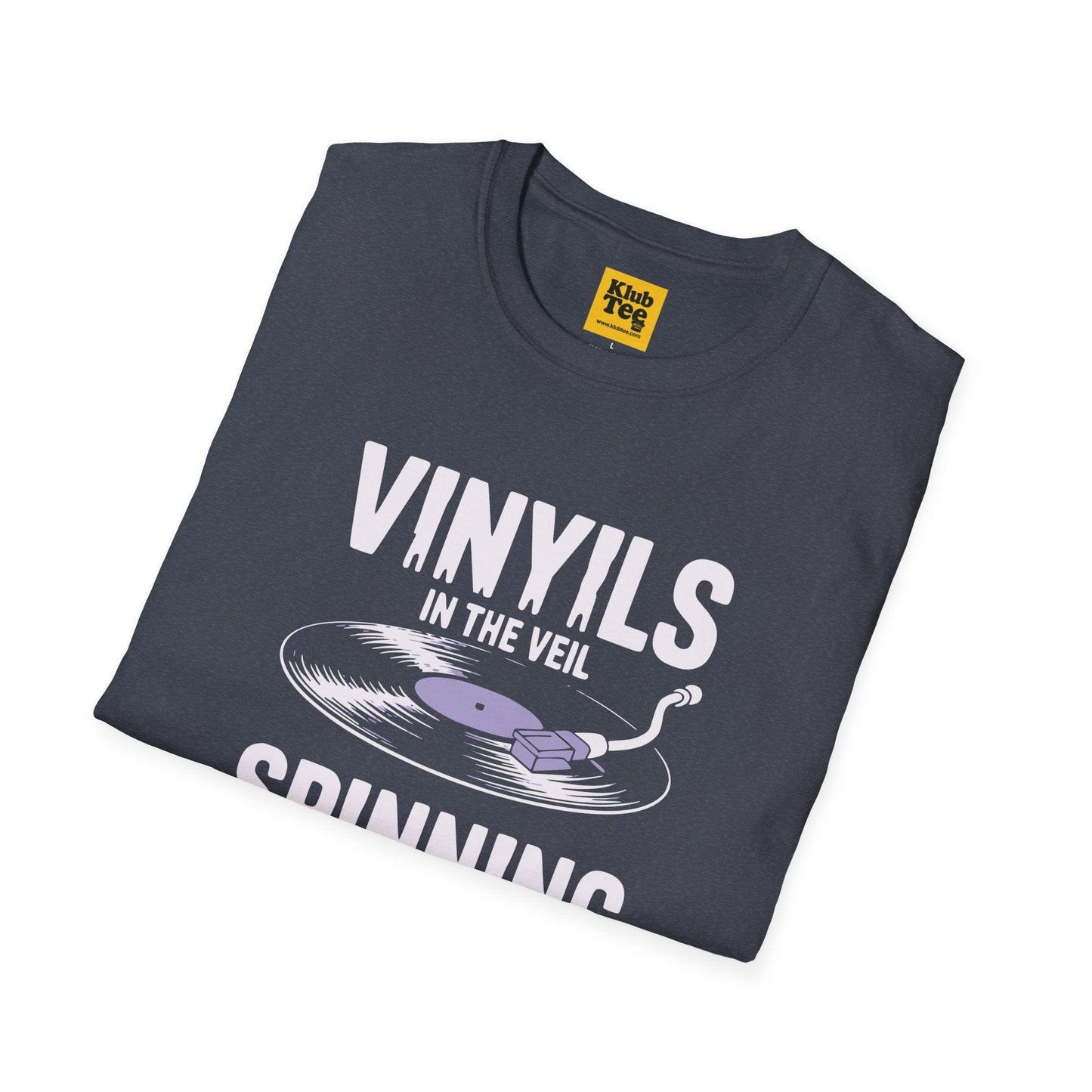Vinyl Vibes Halloween T-Shirt - Vintage Music Style