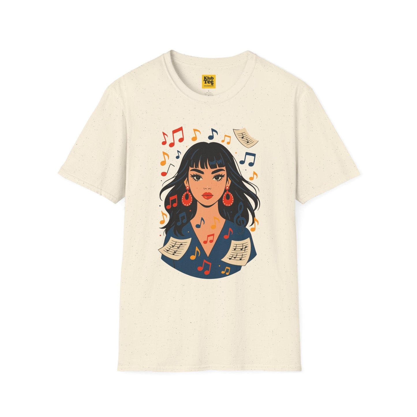 Music Notes & Sheets T-Shirt - Artistic Design