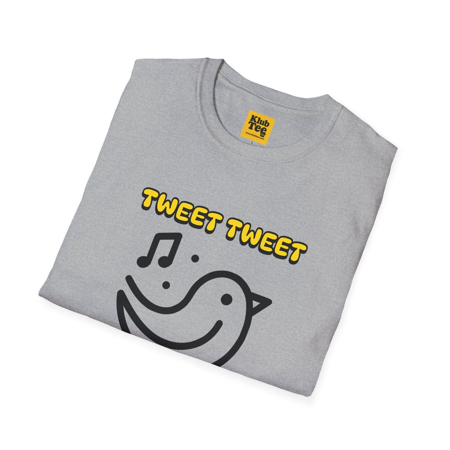 Tweet Tweet Music Sound T-Shirt - Bird Music Tee