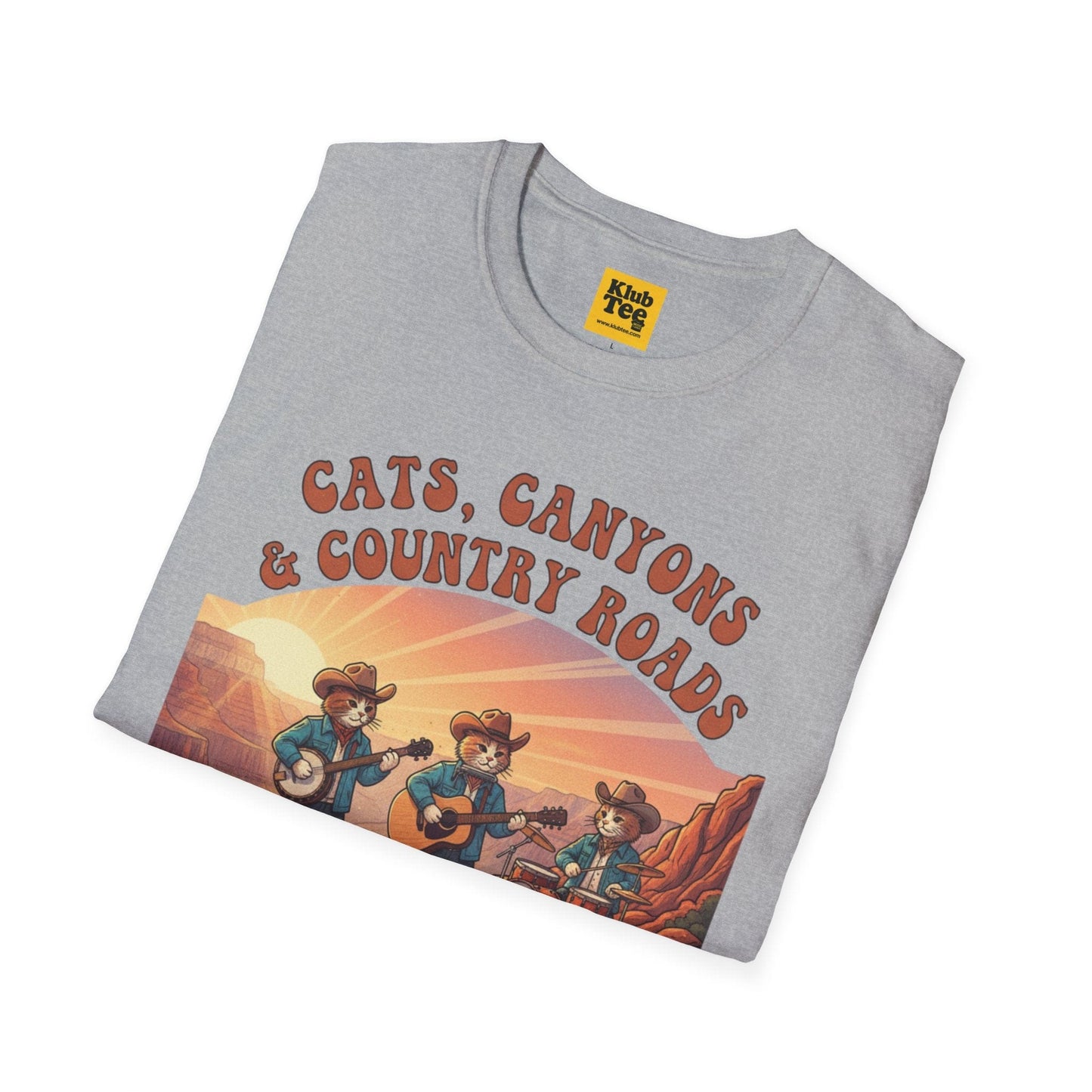 Cats Canyons & Country Roads T-Shirt - Western Style