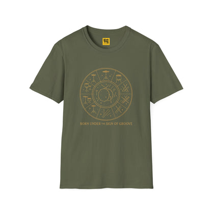 Born Under Sign of Groove T-Shirt - Astrology Music