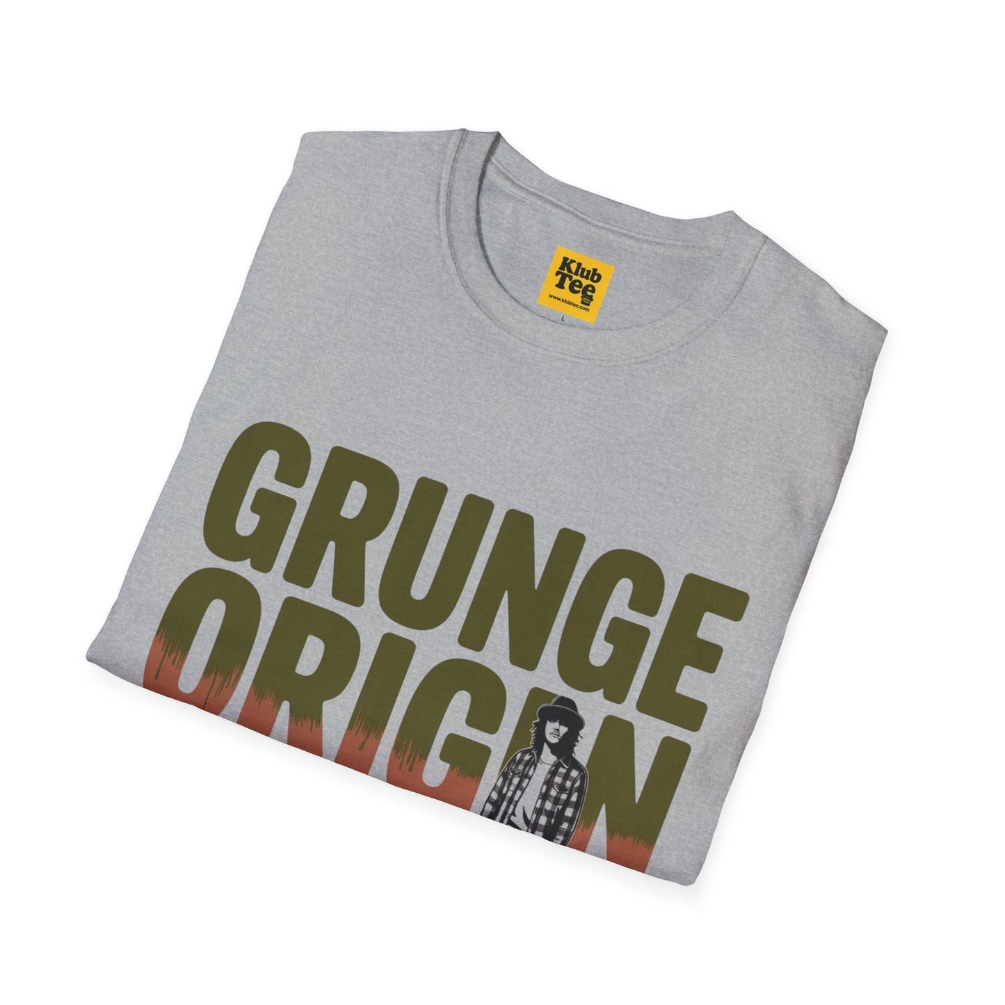 Grunge Origin Band Tee | Vintage Rock Graphic