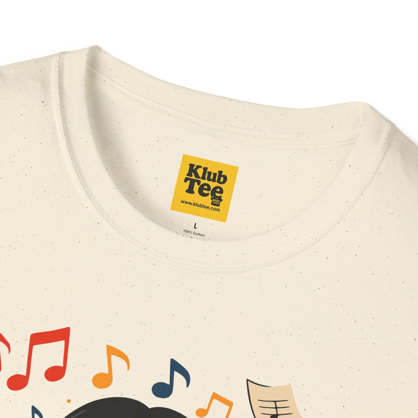 Music Notes & Sheets T-Shirt - Artistic Design