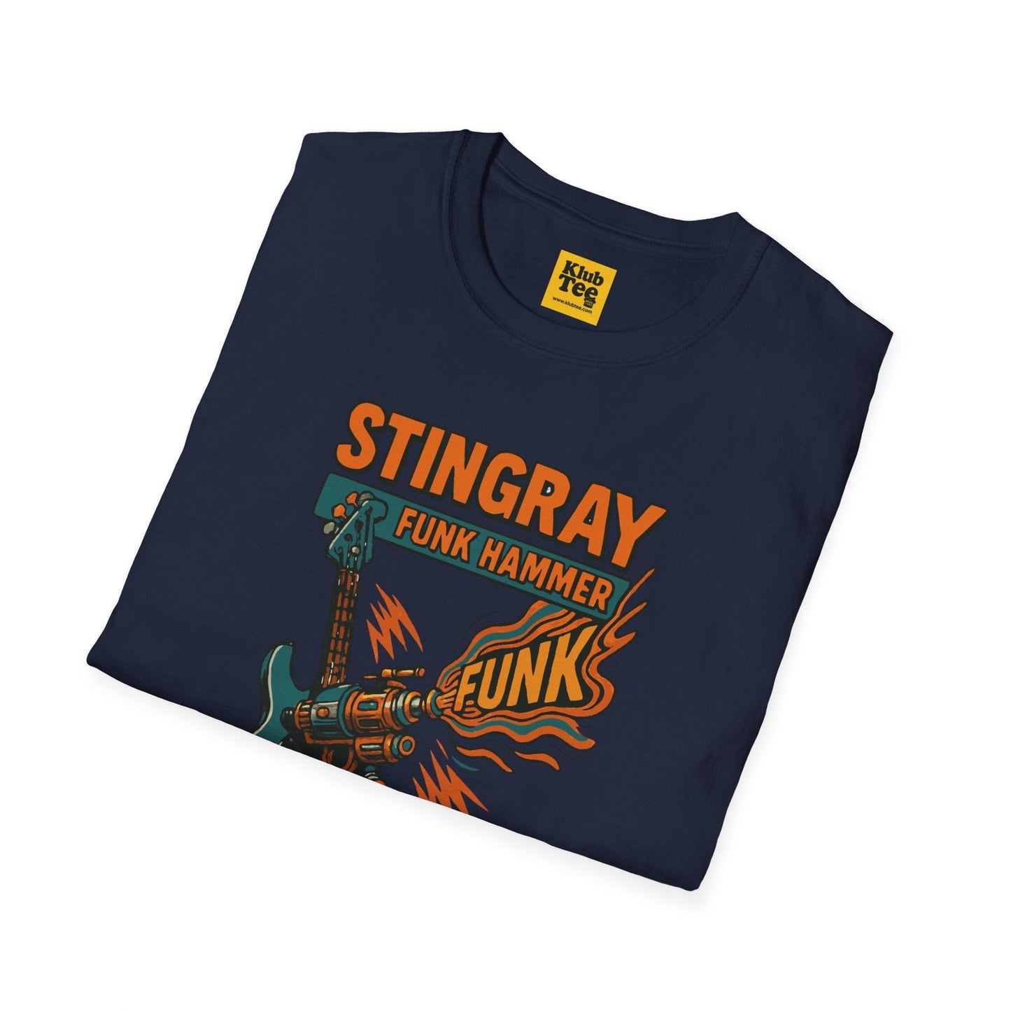 Stingray Funk Hammer T-Shirt - Bass Guitar