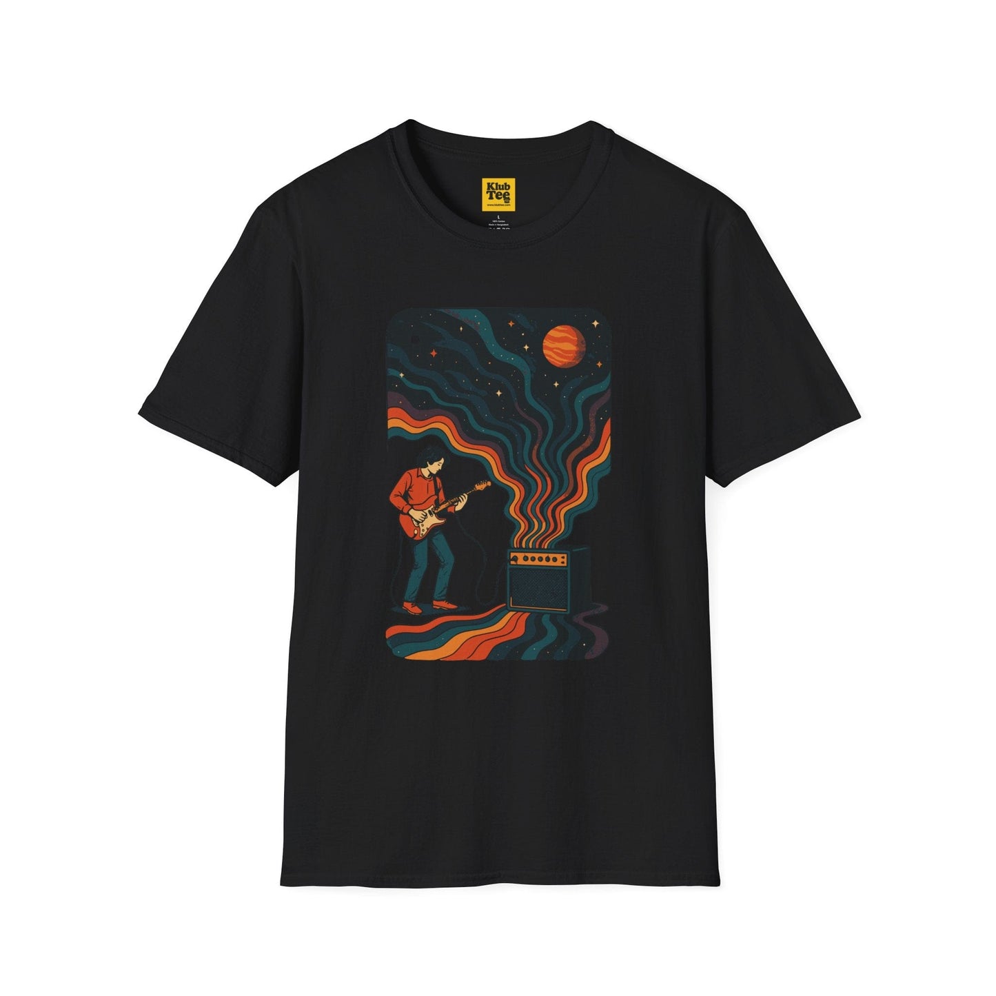 Cosmic Music Vibes T-Shirt - Space Sound