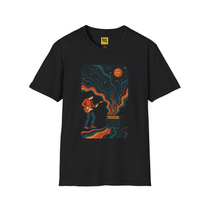 Cosmic Music Vibes T-Shirt - Space Sound