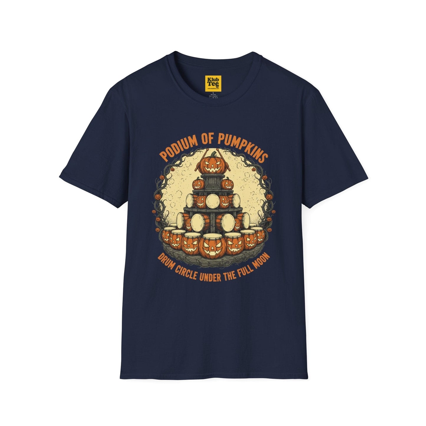 Autumn Vibes Pumpkin T-Shirt - Fall Halloween Tee