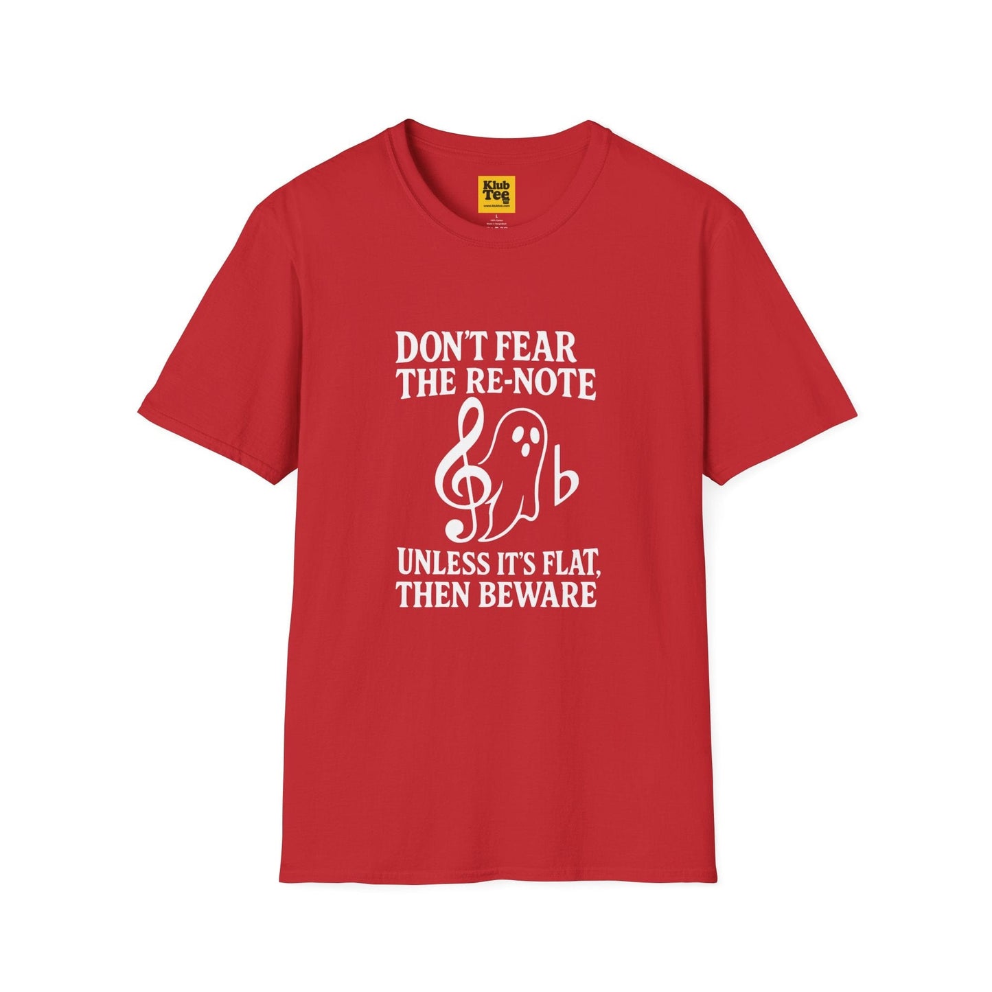 Ghostly Music Humour T-Shirt - Halloween Musician Gift