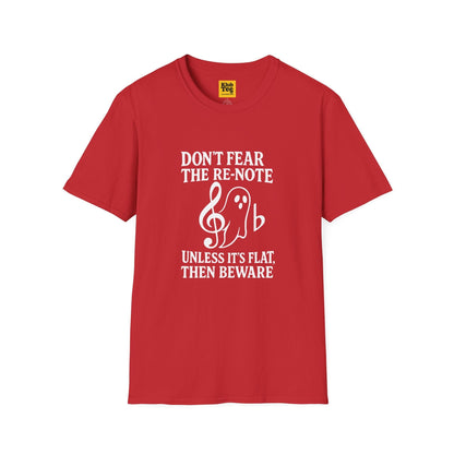 Ghostly Music Humour T-Shirt - Halloween Musician Gift