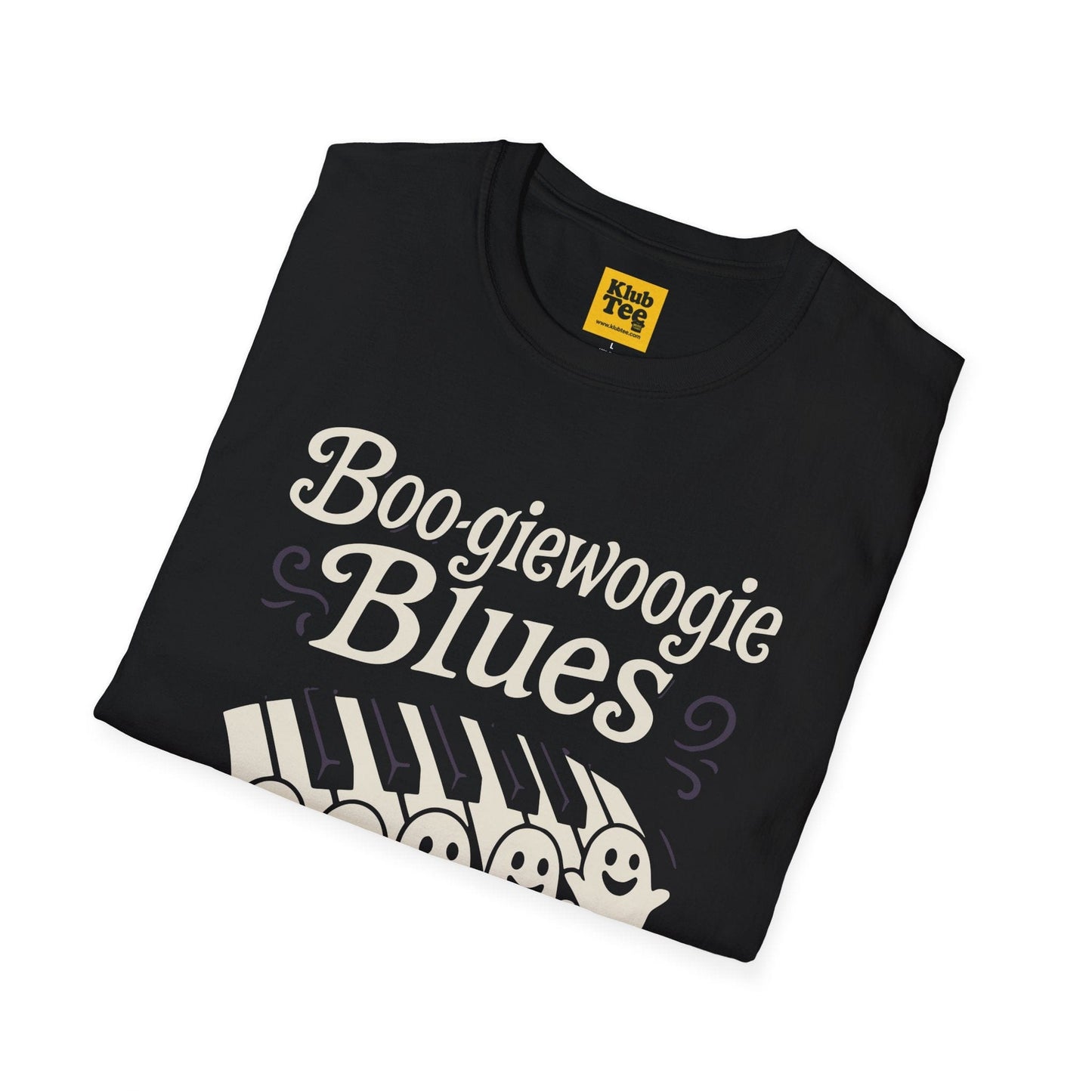 Boo-giewoogie Blues Halloween T-Shirt - Ghostly Rhythm