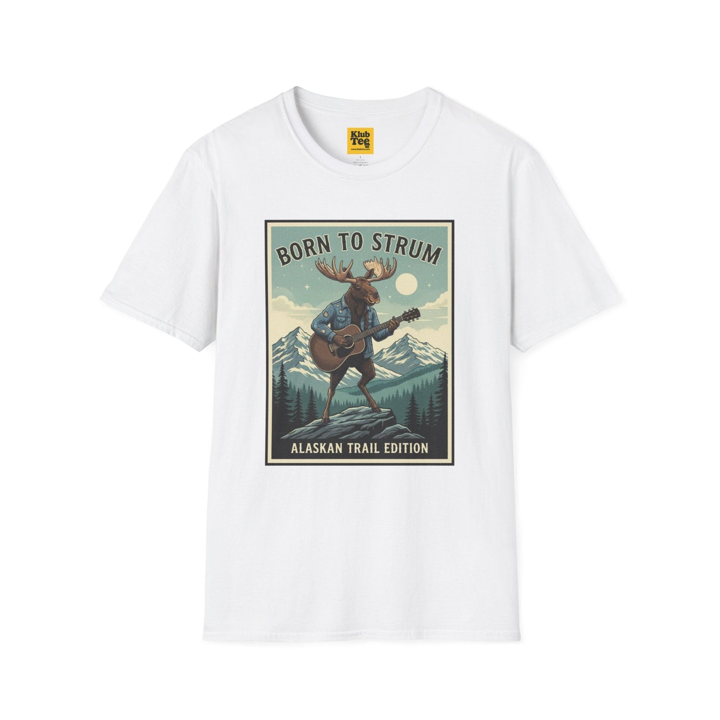 Alaskan Trail Moose T-Shirt - Nature Adventure Tee