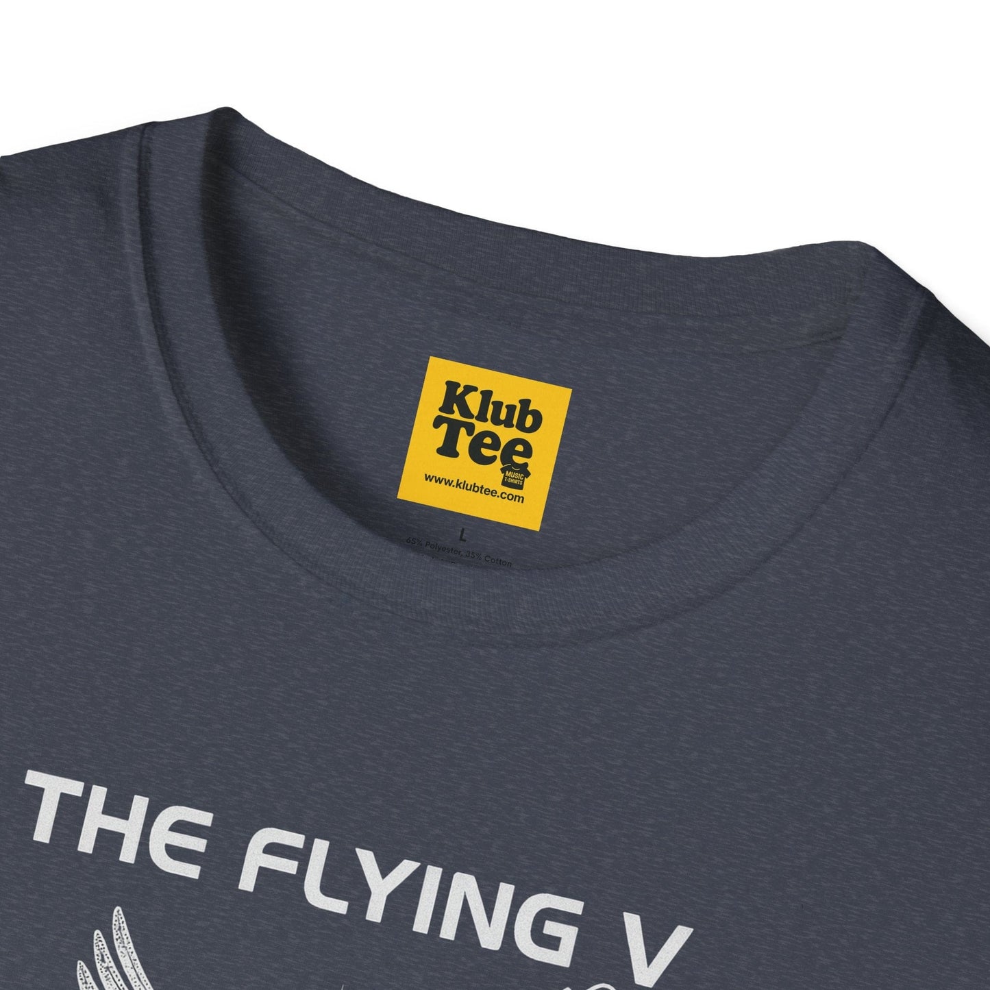 Flying V Guitar T-Shirt - Rock Icon Design