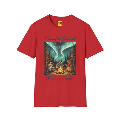 Campfire Grooves T-Shirt - Montana Nights Music