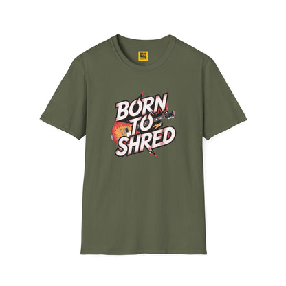 Born to Shred T-Shirt - Guitar Rock