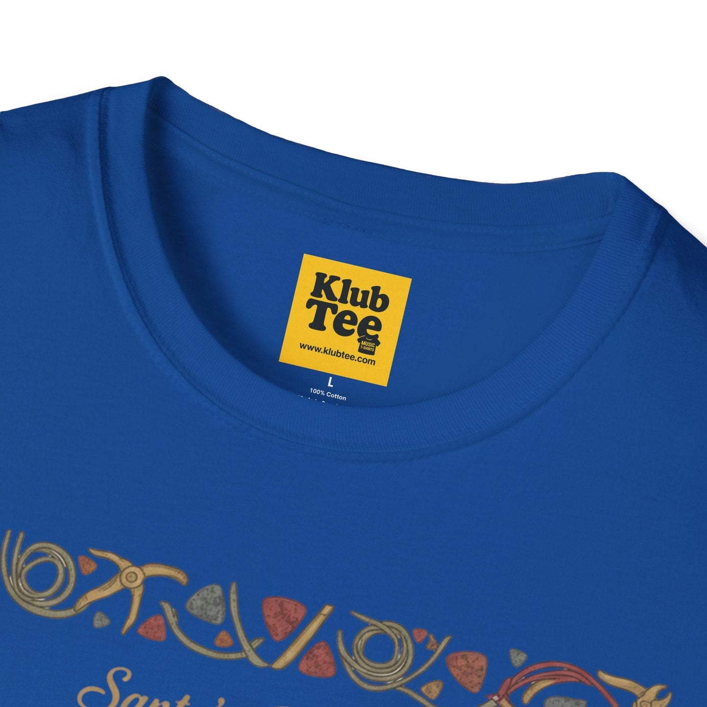 Santa's Guitar Workshop T-Shirt - Christmas Music