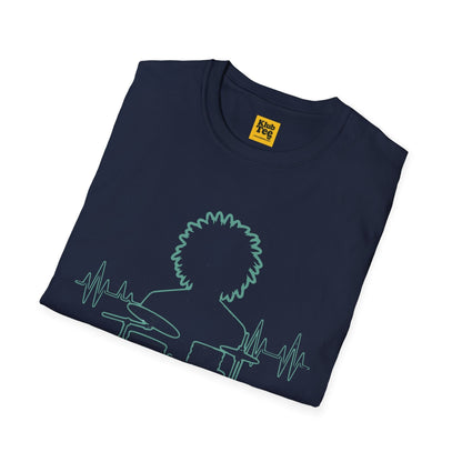 Drum Beat T-Shirt - Rhythm Design