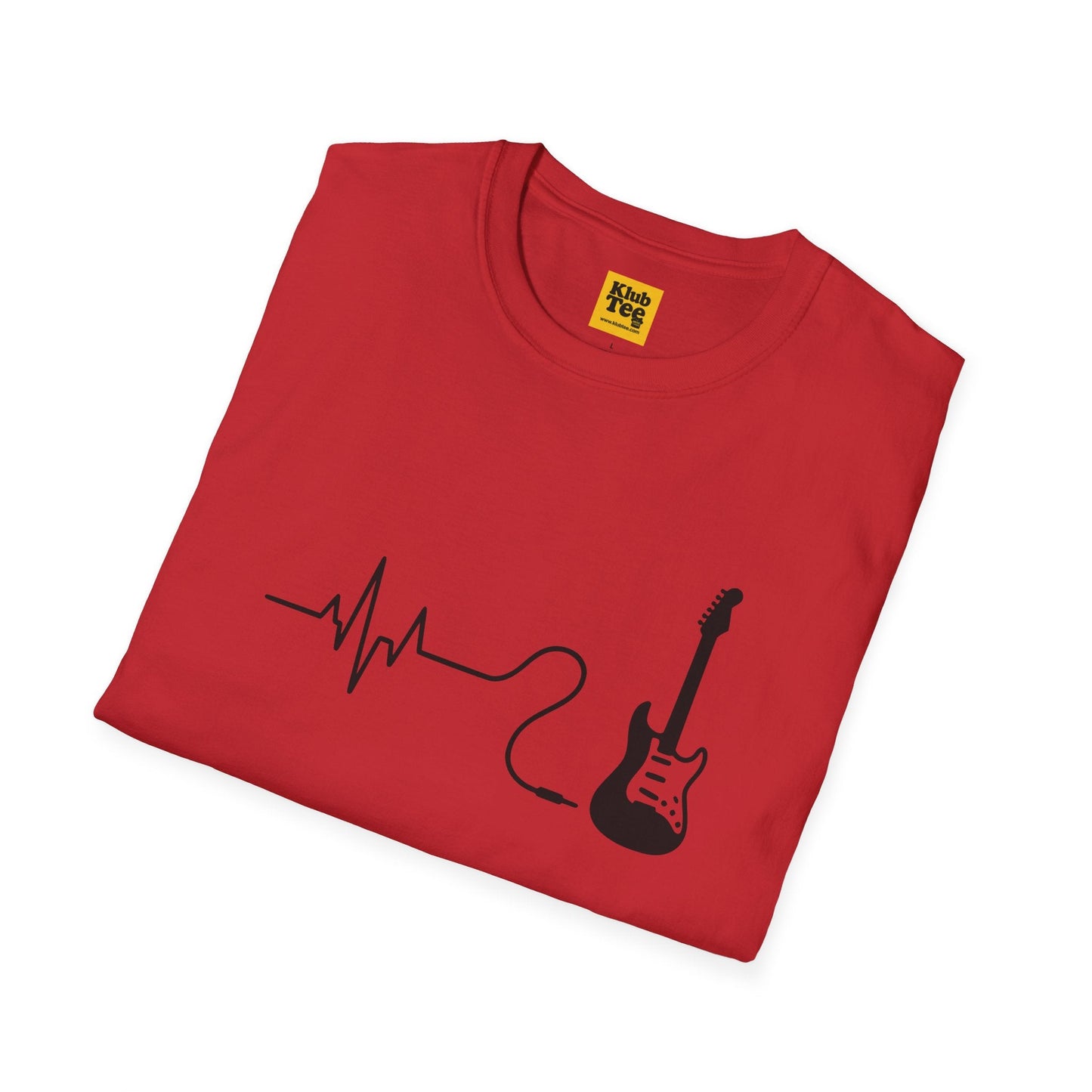 Heartbeat Guitar T-Shirt - Music Life