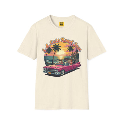 Retro LA Beach Vibes T-Shirt - Summer Vacation Tee