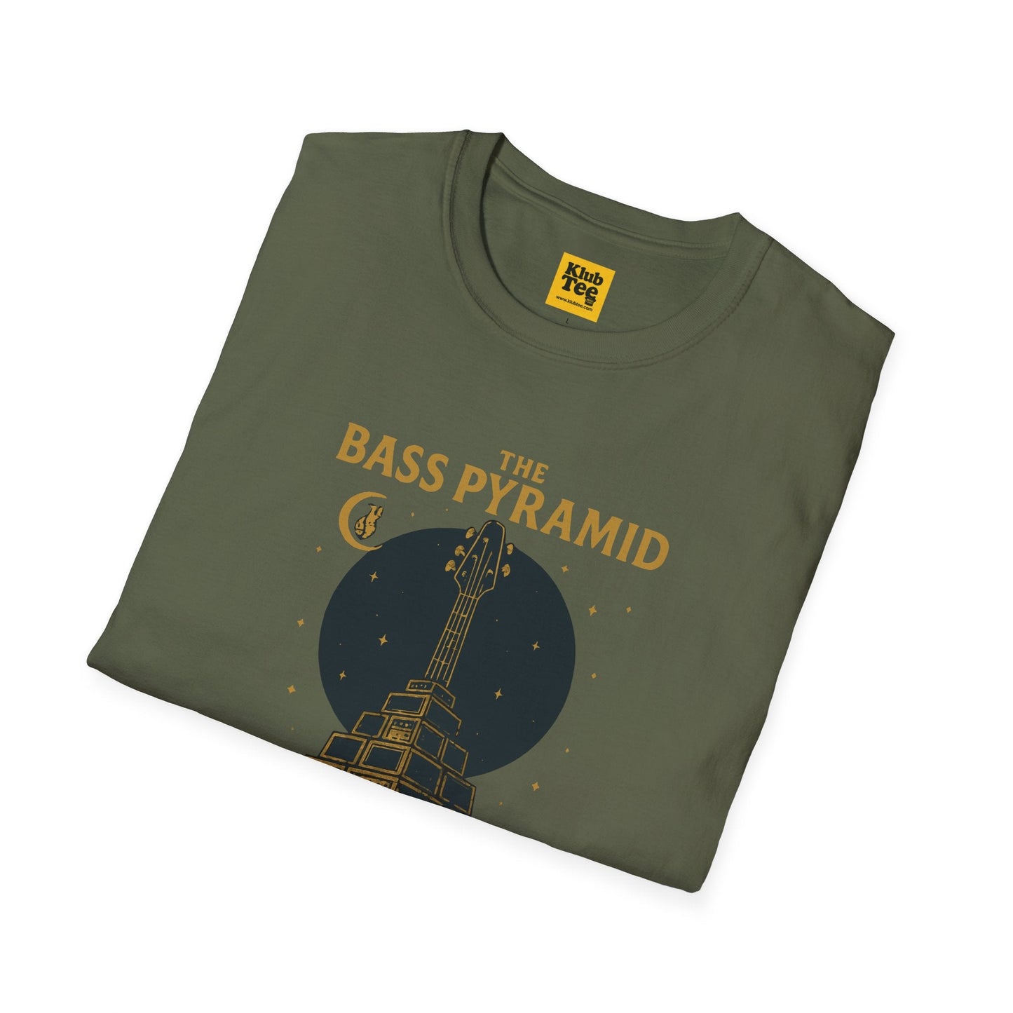 Bass Pyramid T-Shirt - Geometric Music Design