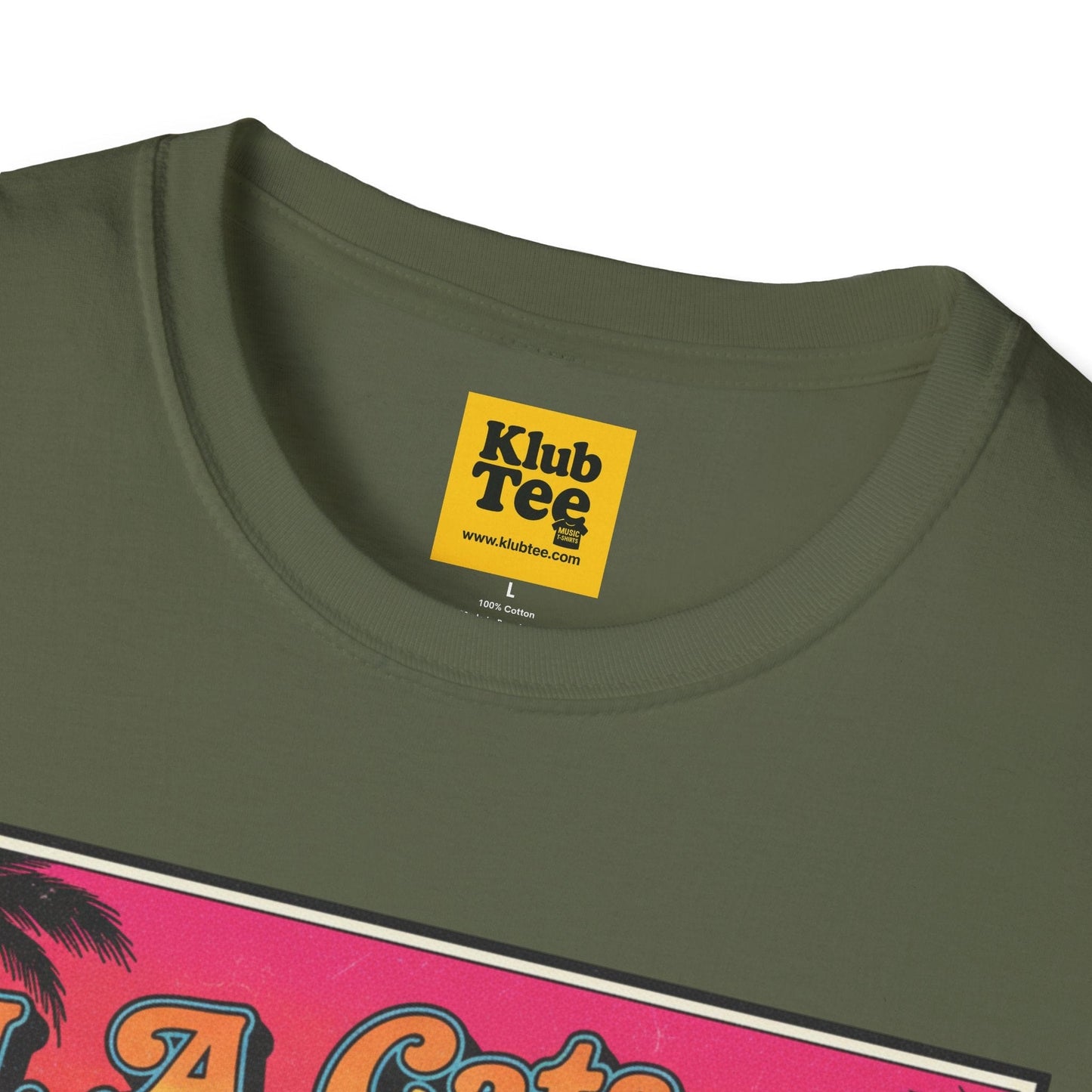 L.A. Cats Road Jam T-Shirt - Vintage Cat Lover Tee