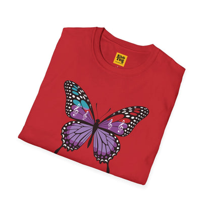 Butterfly Music T-Shirt - Nature & Sound