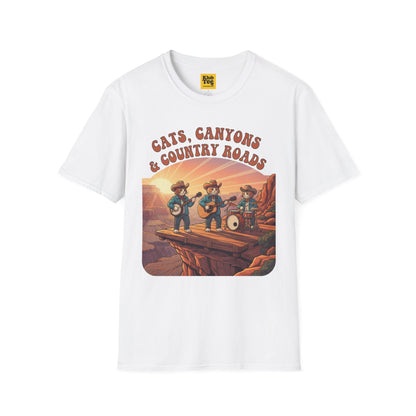 Cats Canyons & Country Roads T-Shirt - Western Style