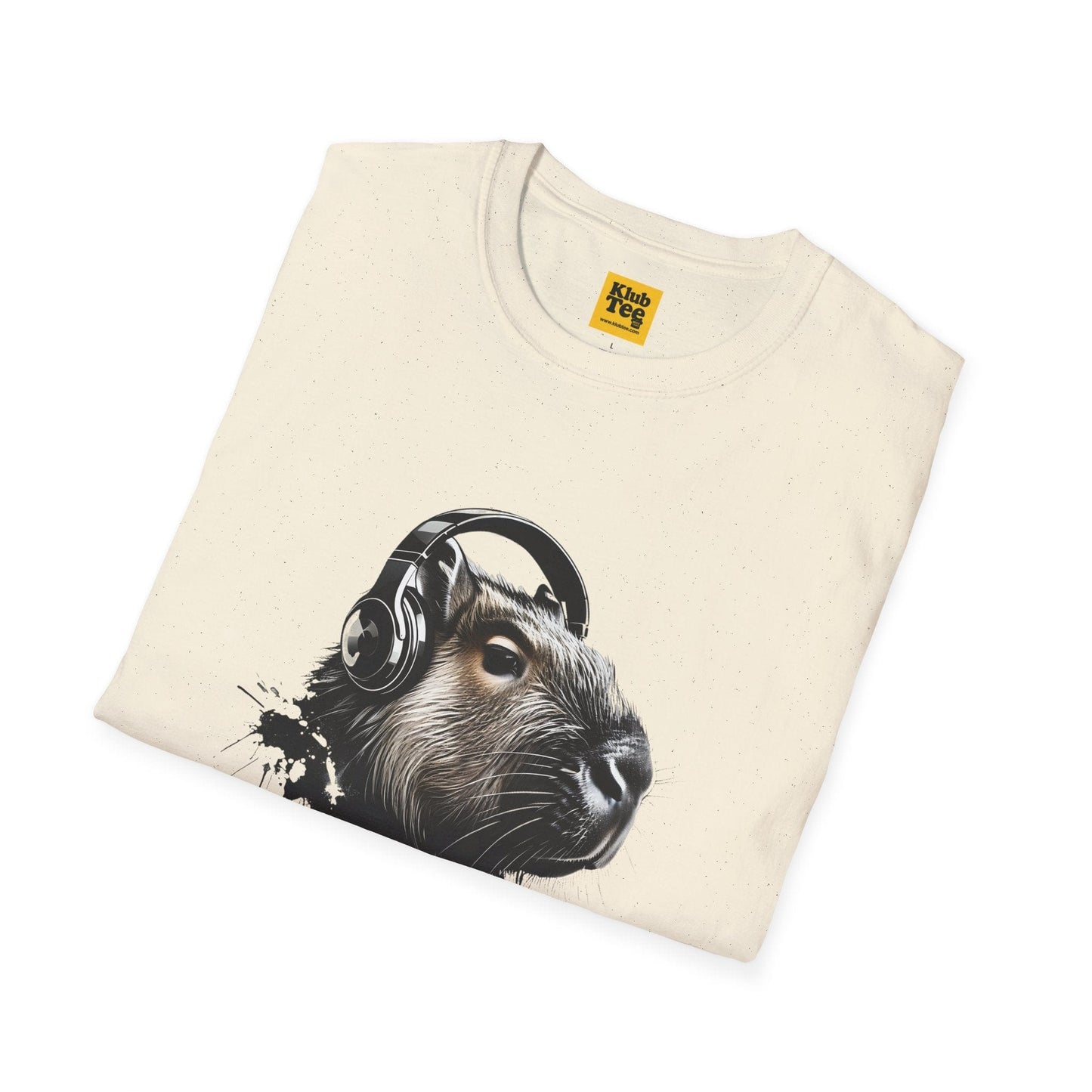 Capybara Music T-Shirt - Animal Musician
