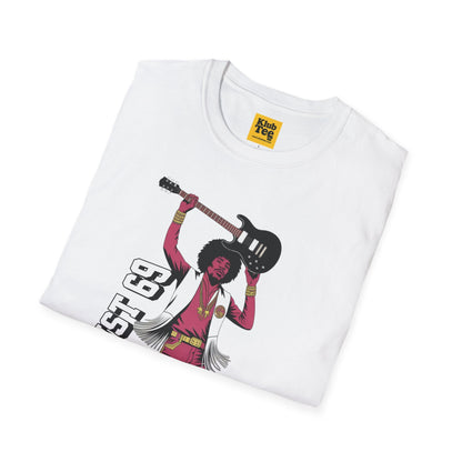August 69 Guitar Rock Tee | Retro Musician Graphic