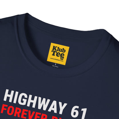 Highway 61 Forever Blues Softstyle Tee - Music Gift