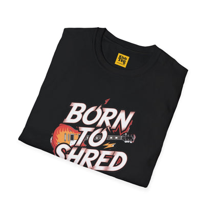 Born to Shred T-Shirt - Guitar Rock