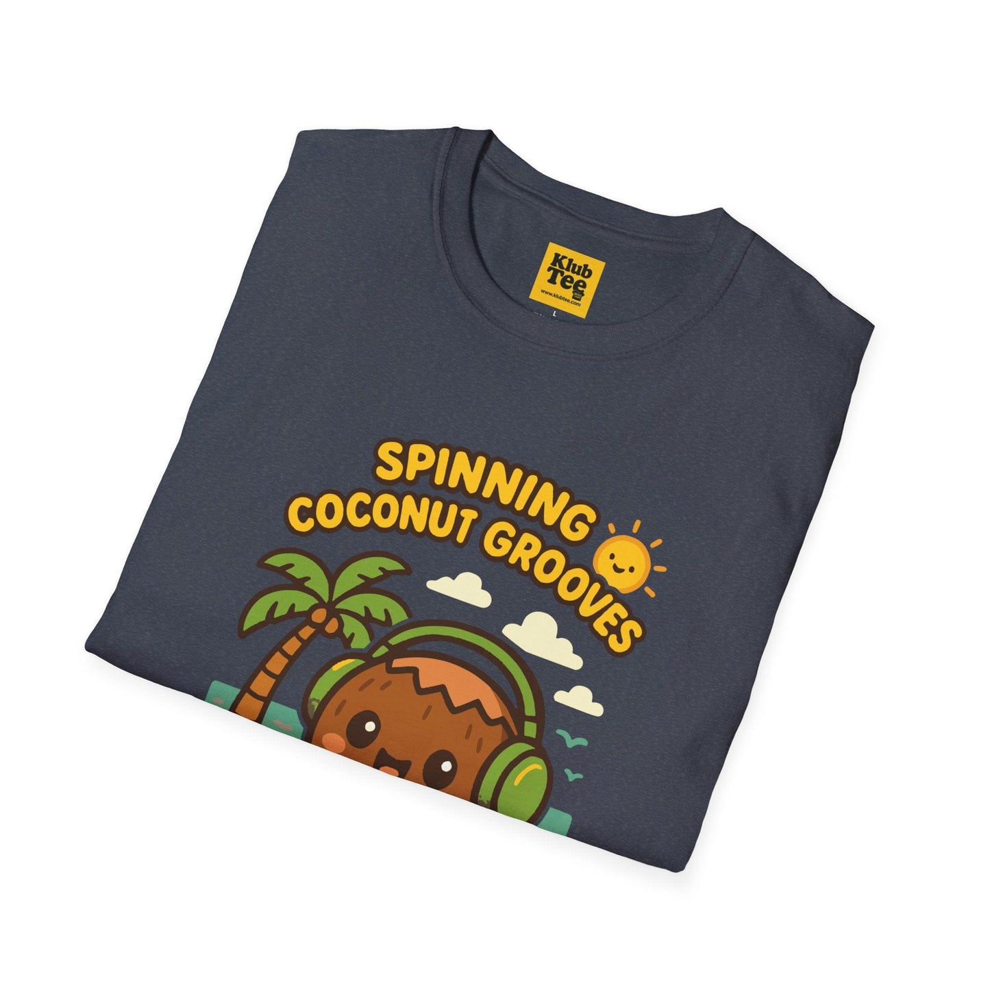 Coconut Grooves T-Shirt - Summer Party Vibes