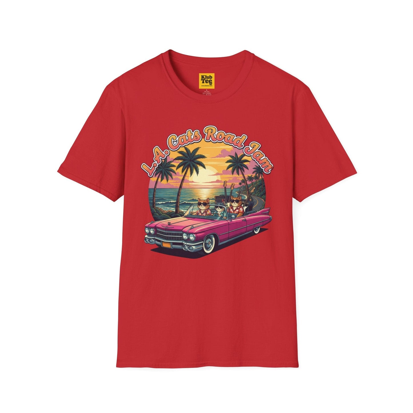 Retro LA Beach Vibes T-Shirt - Summer Vacation Tee