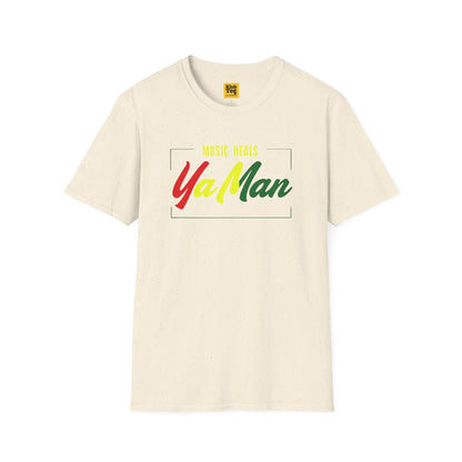 Music Heals YaMan T-Shirt - Healing Vibes