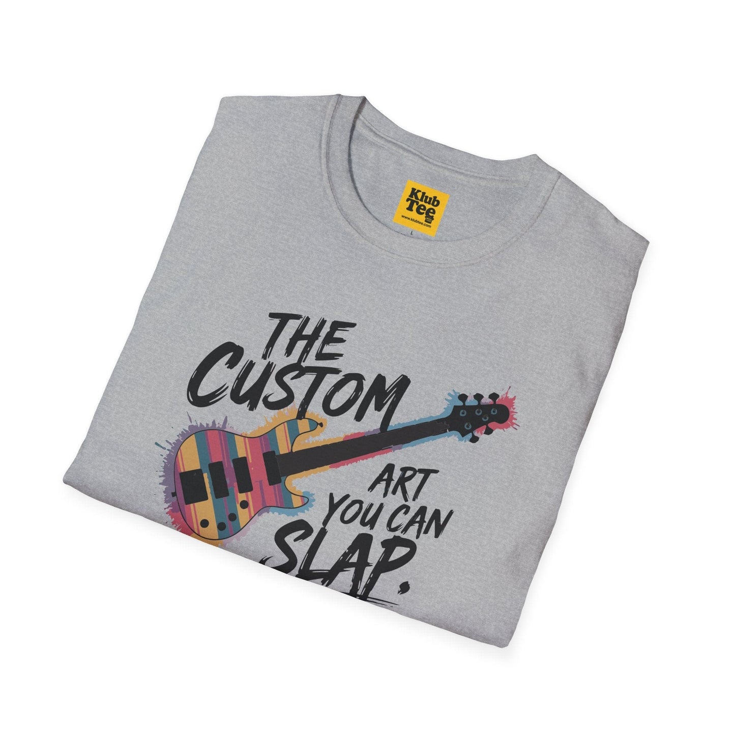 Custom Guitar Art T-Shirt - Artistic Design