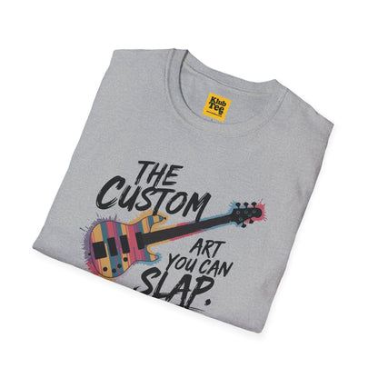 Custom Guitar Art T-Shirt - Artistic Design