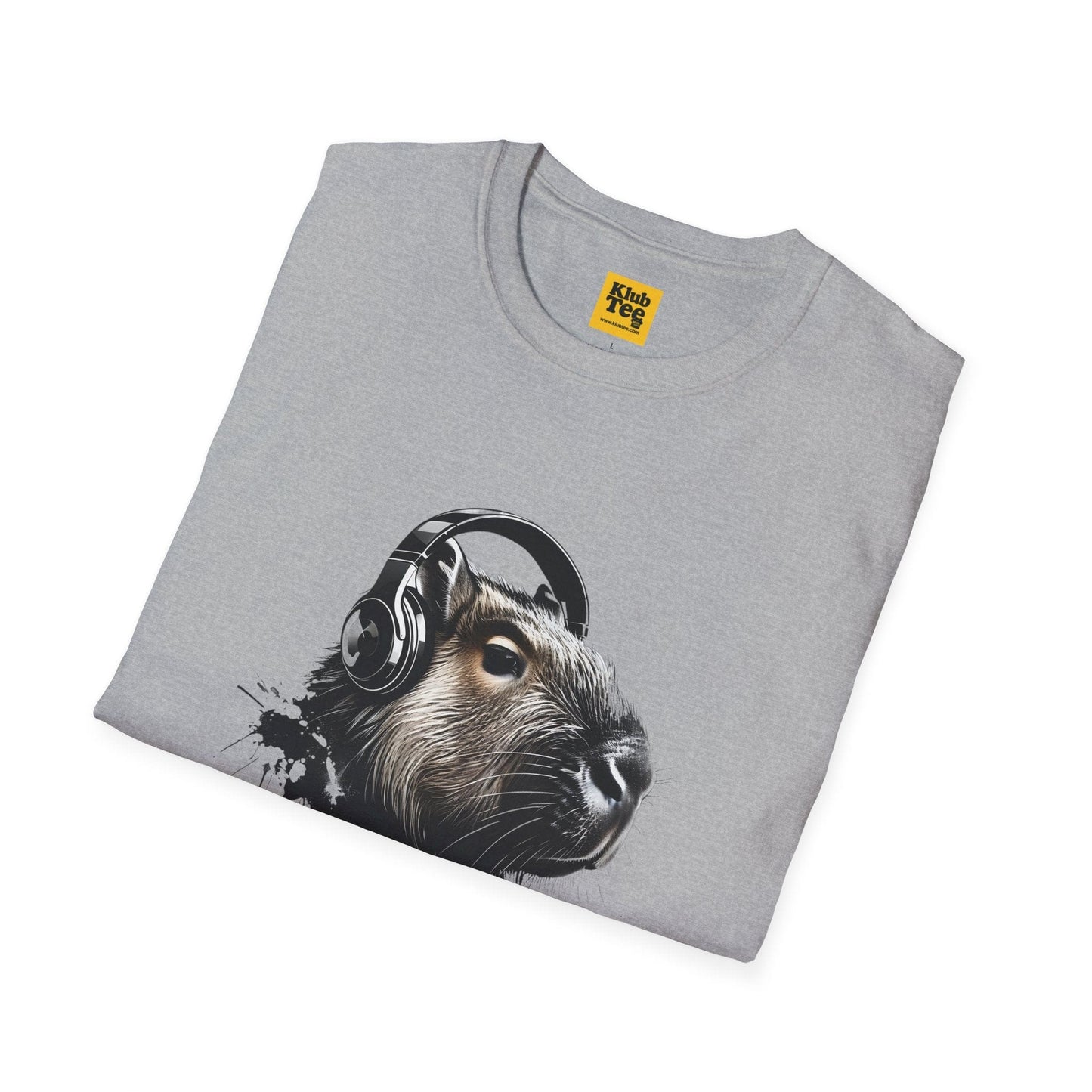 Capybara Music T-Shirt - Animal Musician